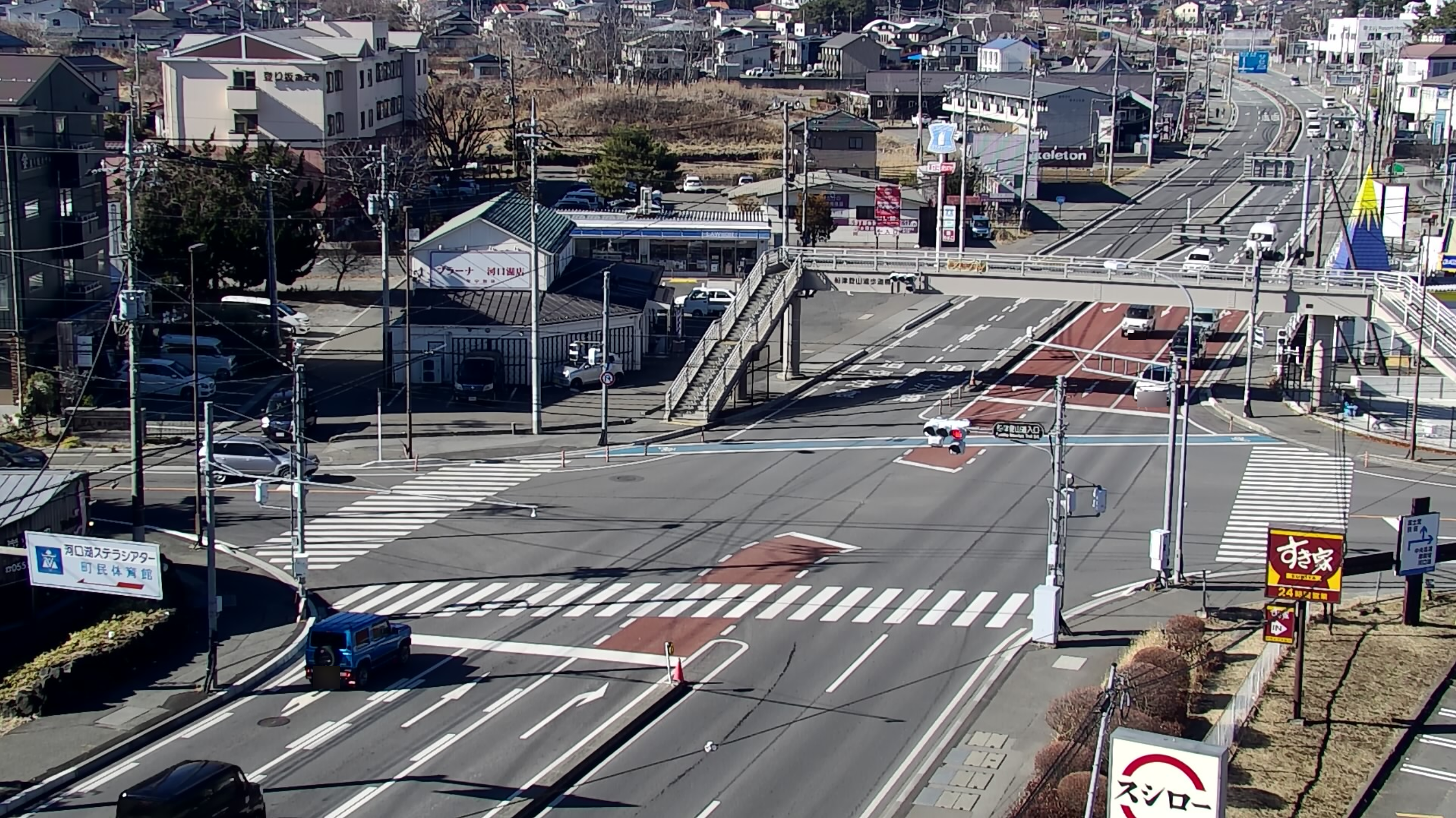 KTV河口湖ショッピングセンターBELLライブカメラ(山梨県富士河口湖町船津)