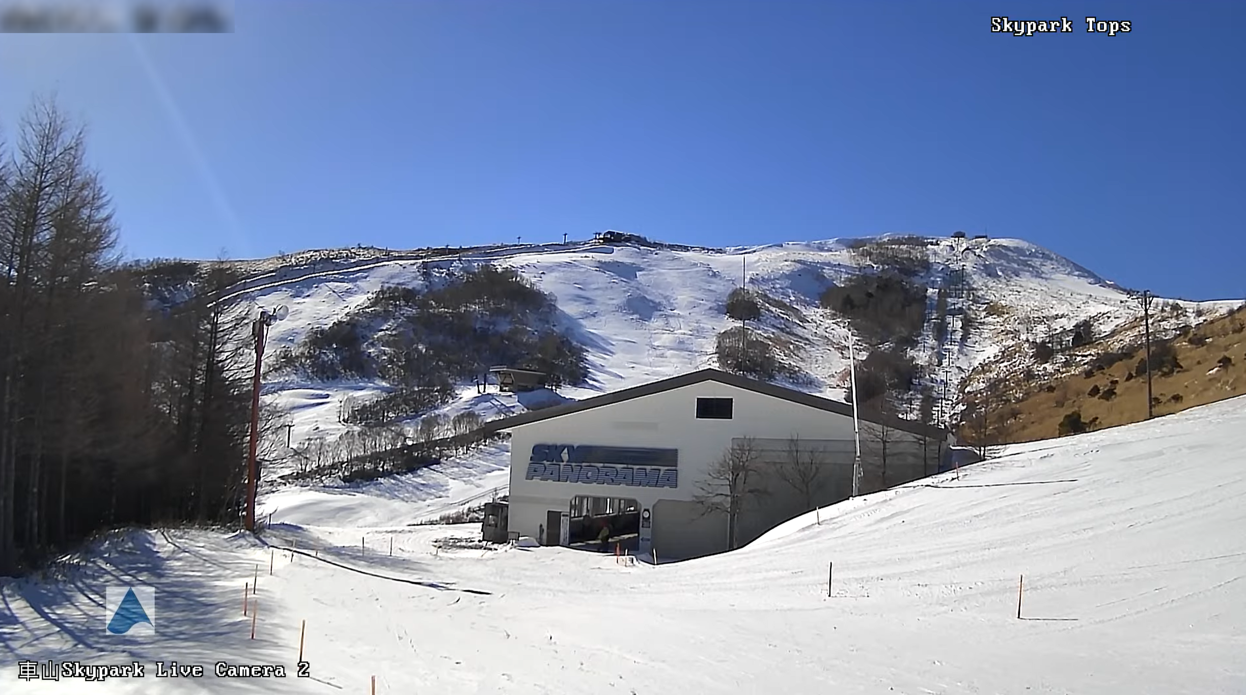 車山高原スカイパークスキー場第2ライブカメラ(長野県茅野市北山)