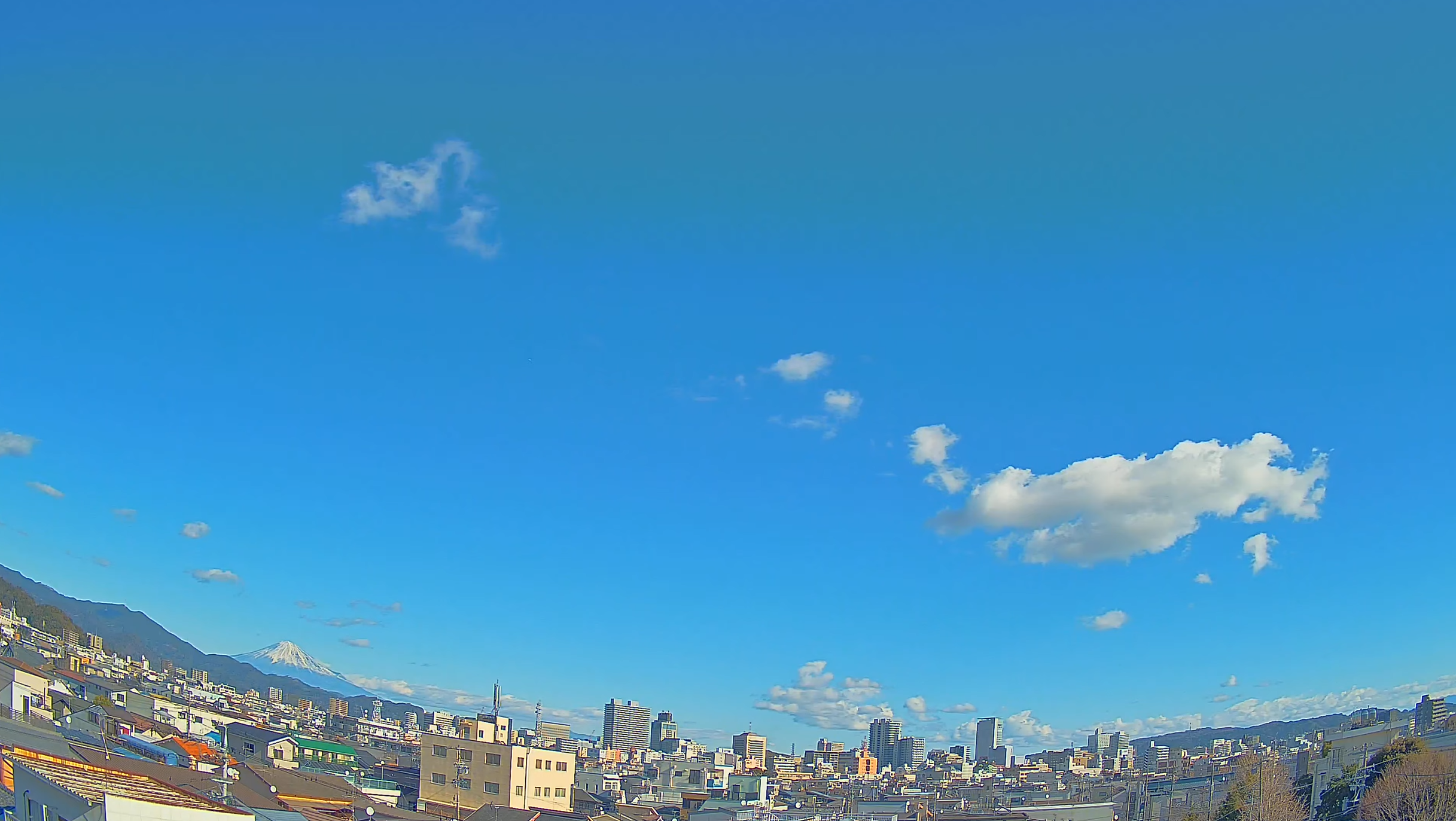 日本エルダルト富士山ライブカメラ(静岡県静岡市葵区田町)