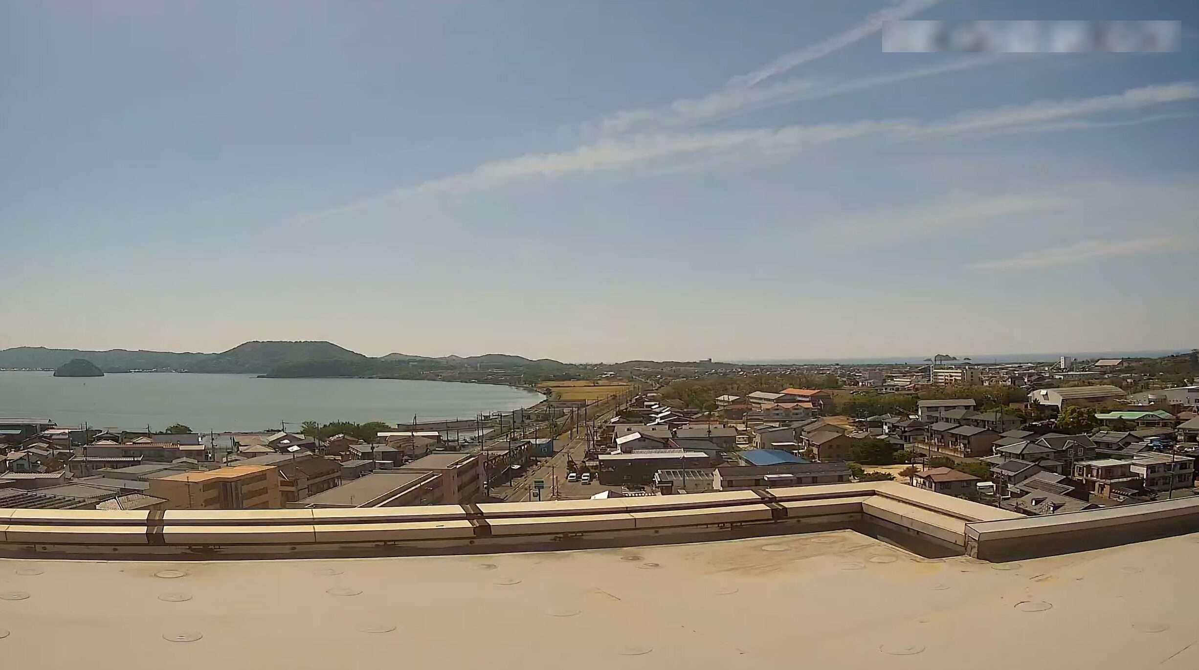 サンシープラザ湖山池ライブカメラ(鳥取県鳥取市湖山町西)