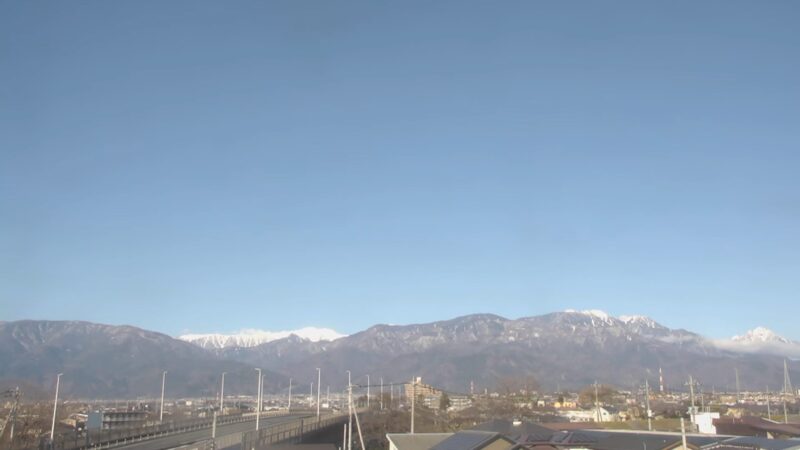 NNS放送センターライブカメラ(山梨県甲府市富士見)