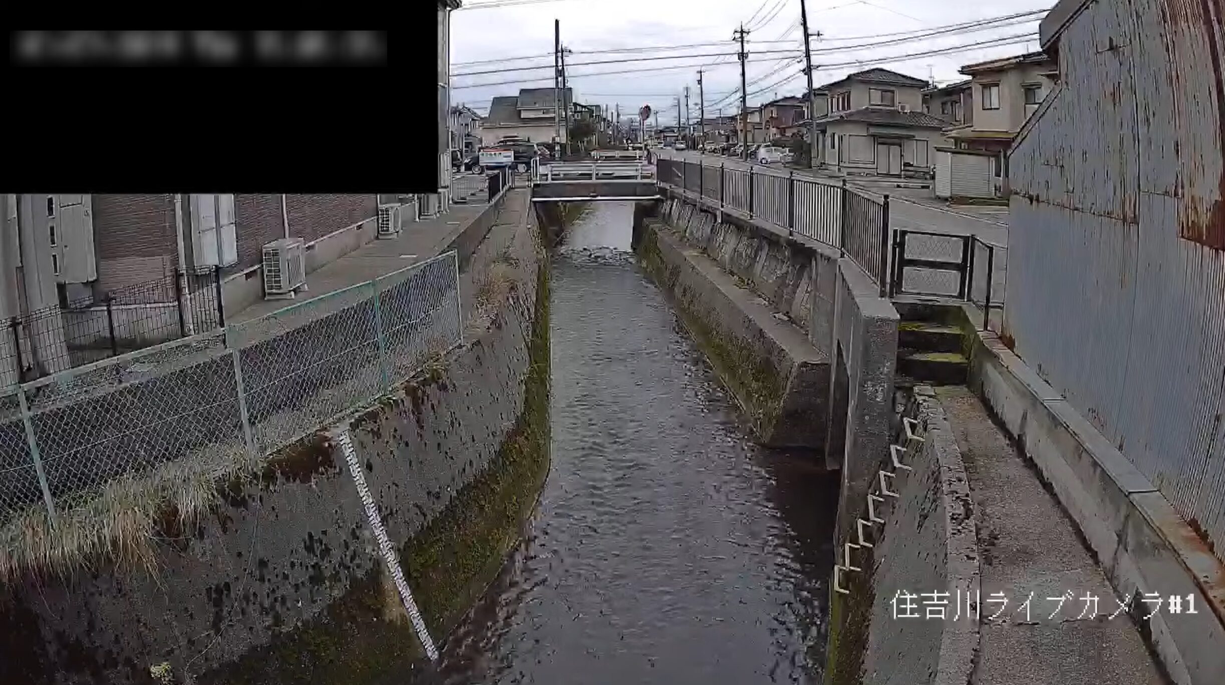 住吉川本町通りライブカメラ(石川県野々市市本町)