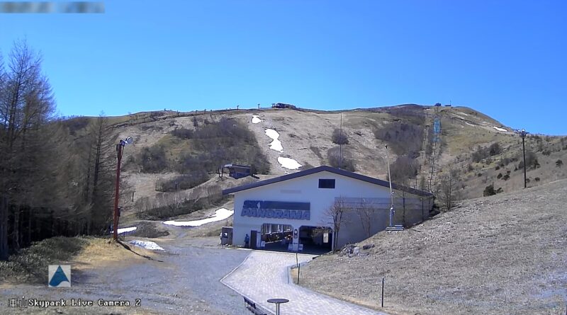 車山高原展望リフトスカイパノラマ中腹駅ライブカメラ(長野県茅野市北山)