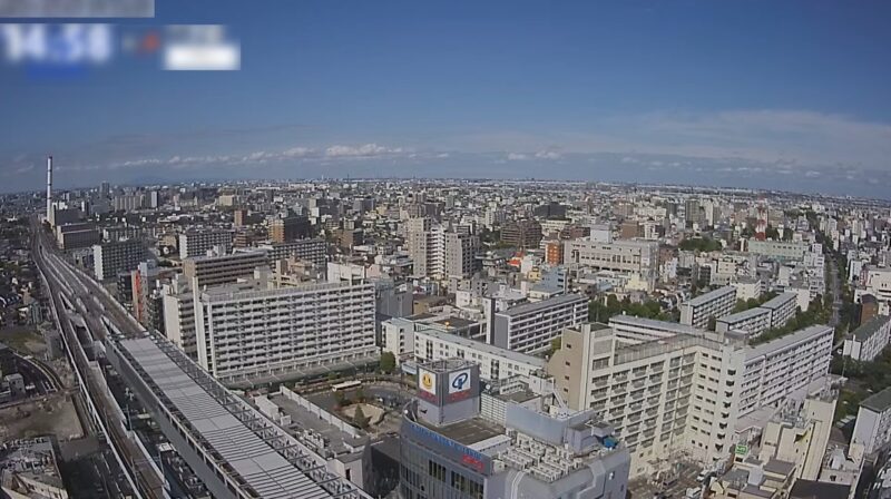 竹ノ塚駅ライブカメラ(東京都足立区西竹の塚)