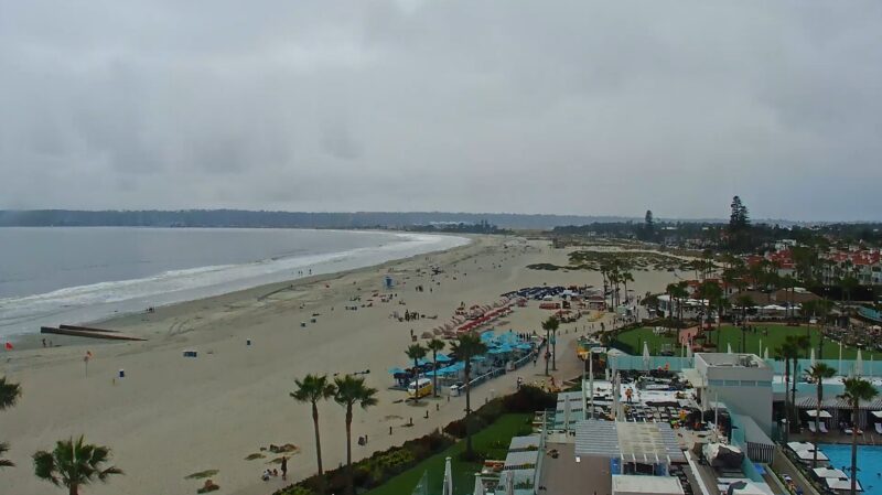 Hotel del Coronado Beach Camera South