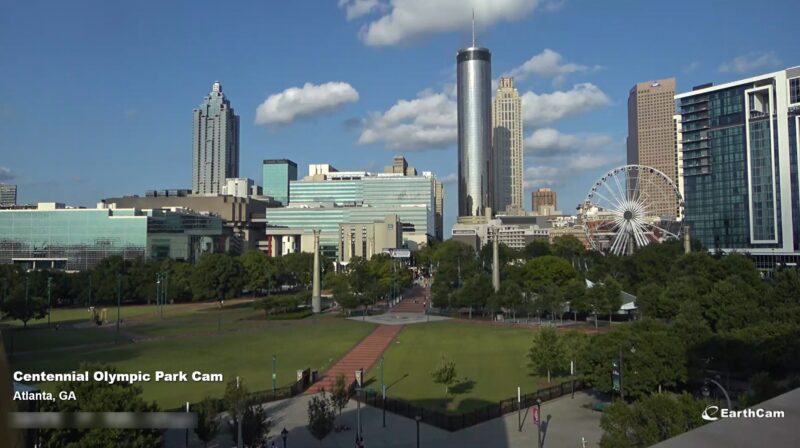 100周年オリンピック公園(Centennial Olympic Park Cam)