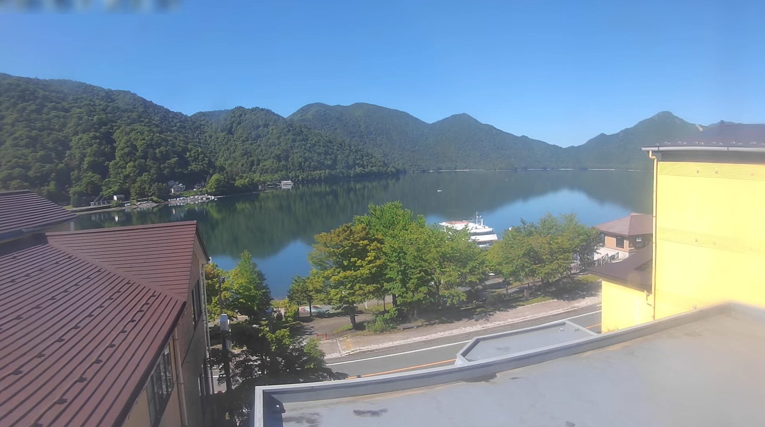 旅籠なごみ中禅寺湖ライブカメラ(栃木県日光市中宮祠)