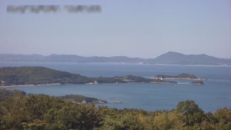 オリビアン小豆島夕陽ヶ丘ホテル瀬戸内海ライブカメラ(香川県土庄町屋形崎)