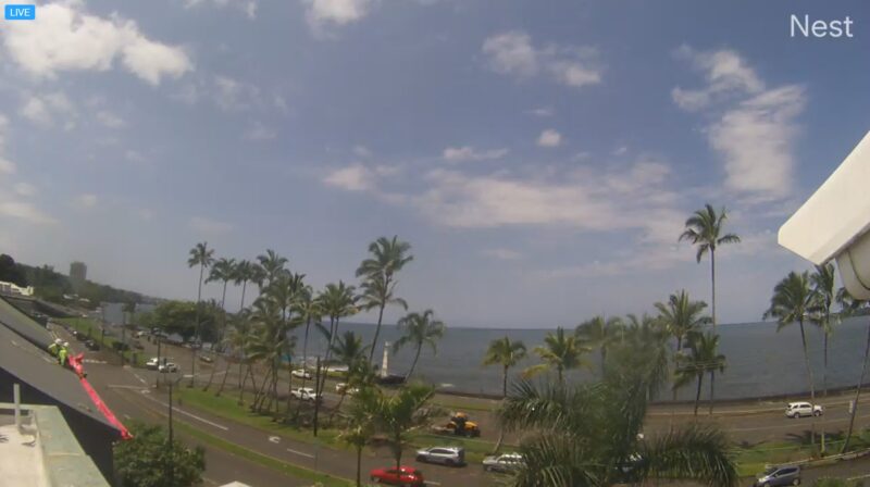 the Hilo Bay Web Camera