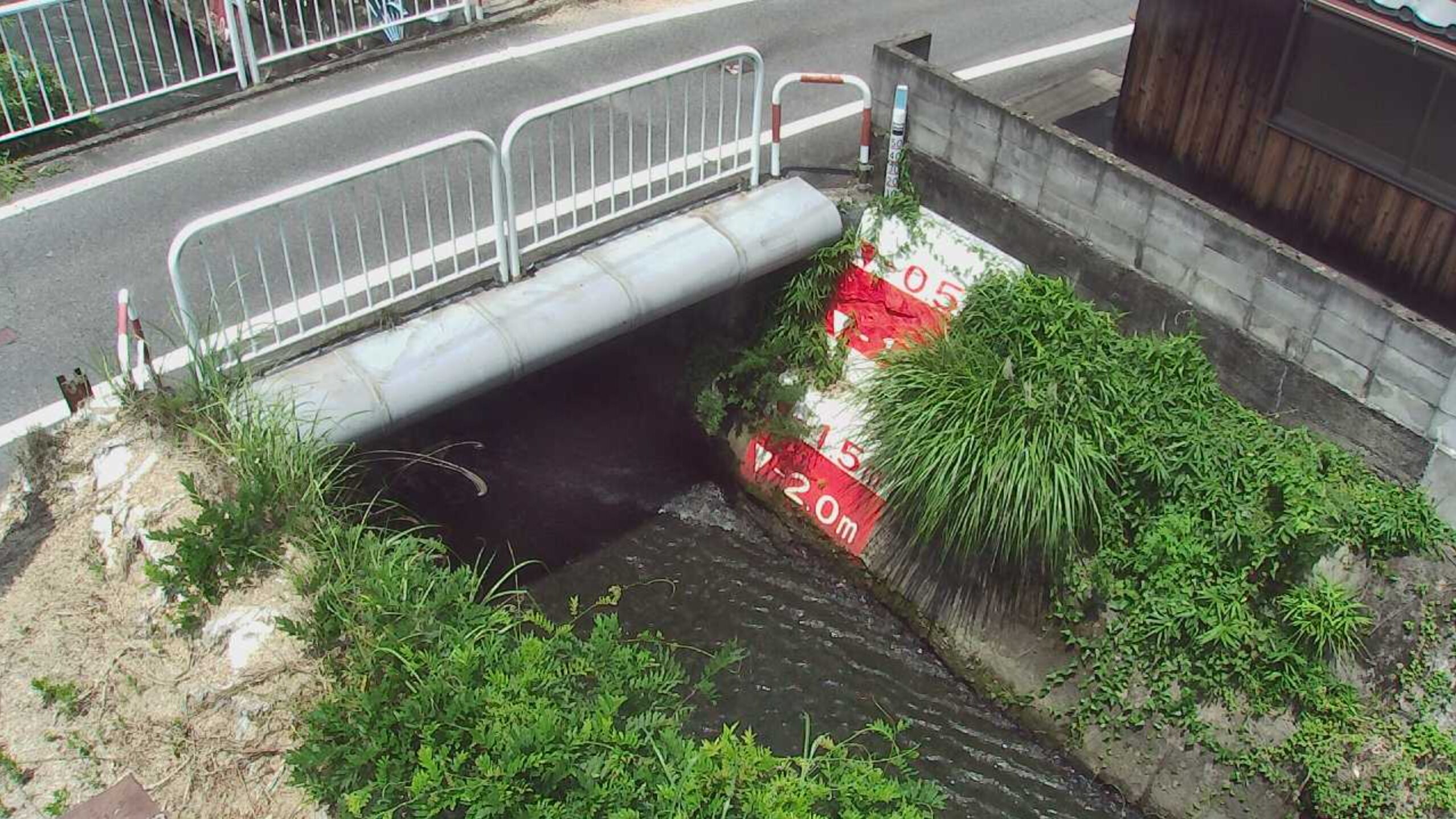 蛇砂川地蔵橋ライブカメラ(滋賀県東近江市今堀町)