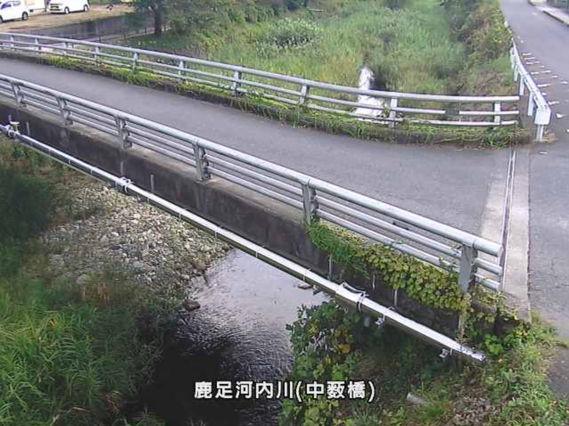 鹿足河内川中薮橋ライブカメラ(島根県吉賀町六日市)