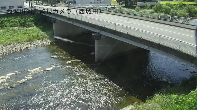 西城川庄原大橋ライブカメラ(広島県庄原市川手町)