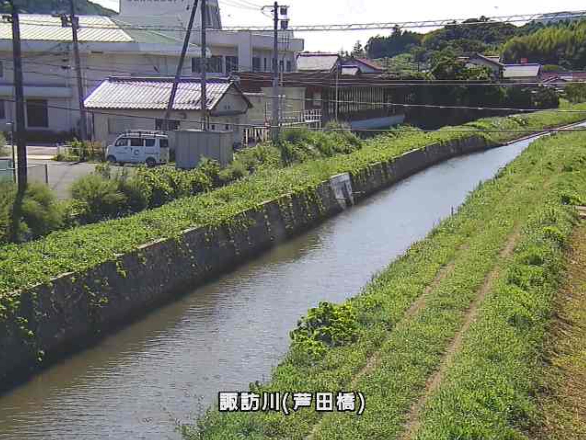 諏訪川芦田橋ライブカメラ(島根県海士町海士)