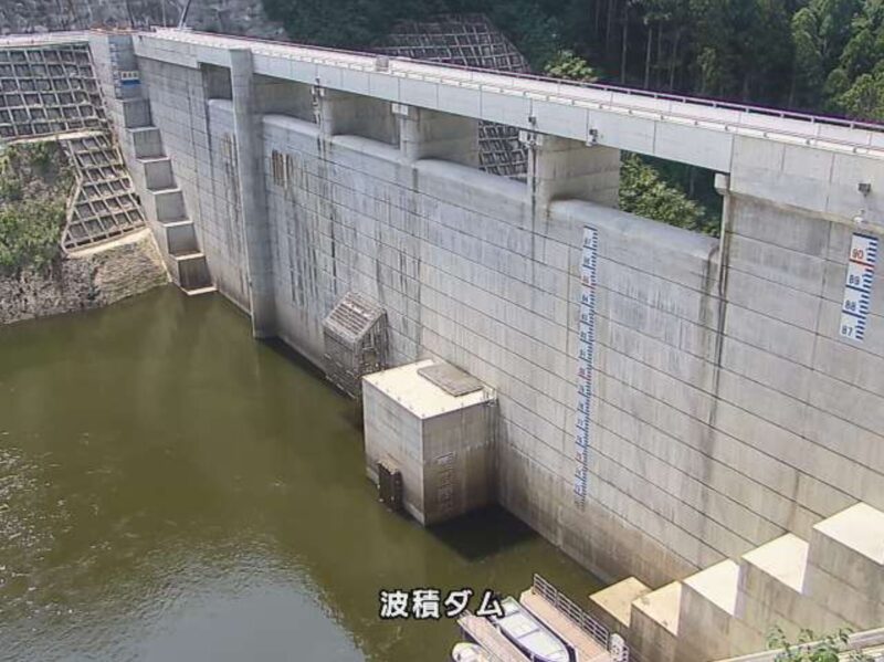 都治川波積ダムライブカメラ(島根県江津市波積町本郷)