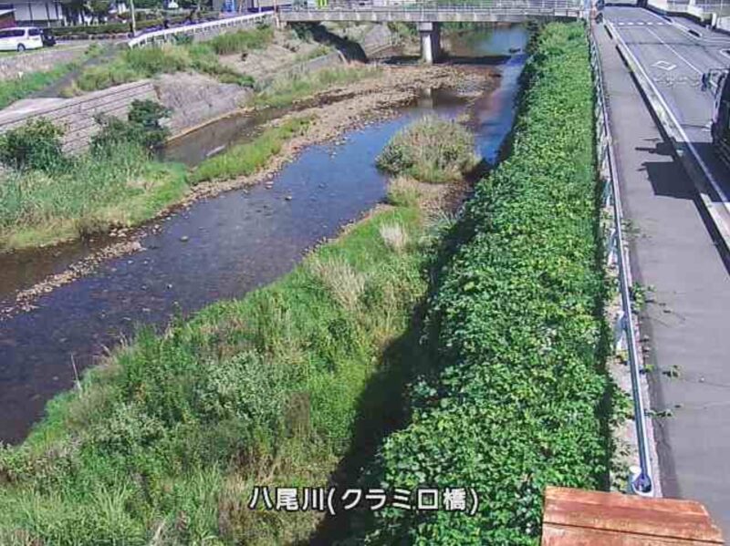 八尾川クラミ口橋ライブカメラ(島根県隠岐の島町城北町)