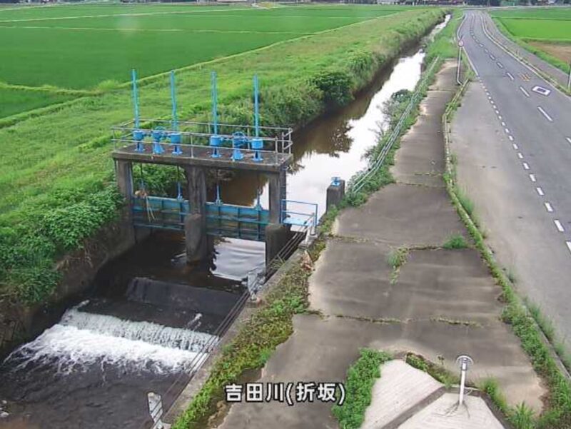 吉田川折坂ライブカメラ(島根県安来市折坂町)