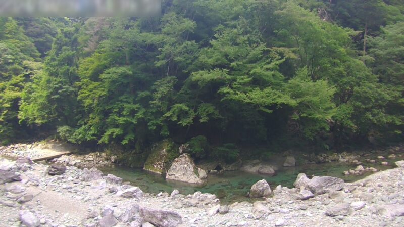 安居渓谷ライブカメラ(高知県仁淀川町大屋)