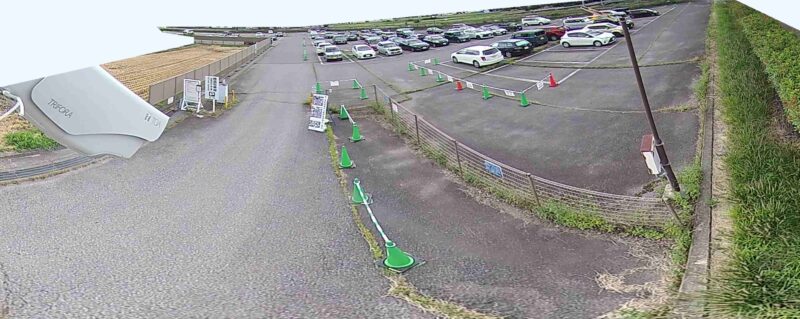 穂高駅前駐車場ライブカメラ(長野県安曇野市穂高)