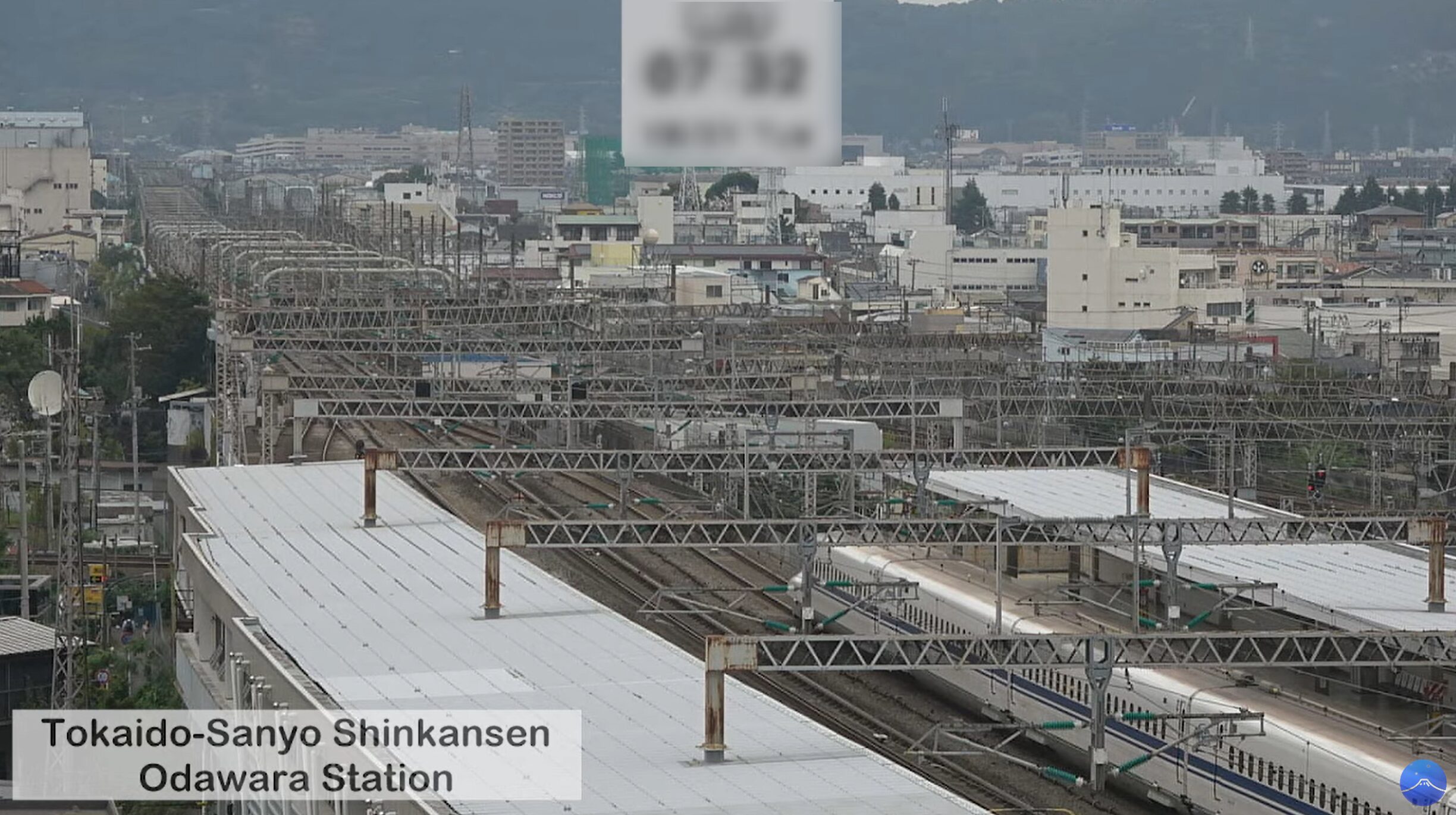 小田原駅東海道新幹線ライブカメラ(神奈川県小田原市城山)