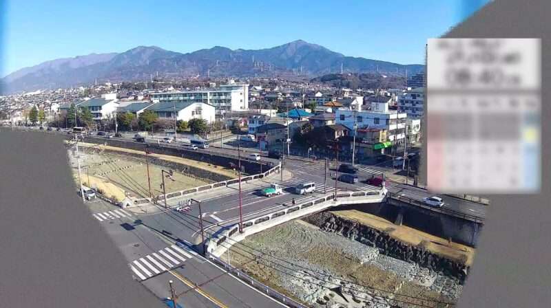 水無川秦野橋ライブカメラ(神奈川県秦野市今川町)
