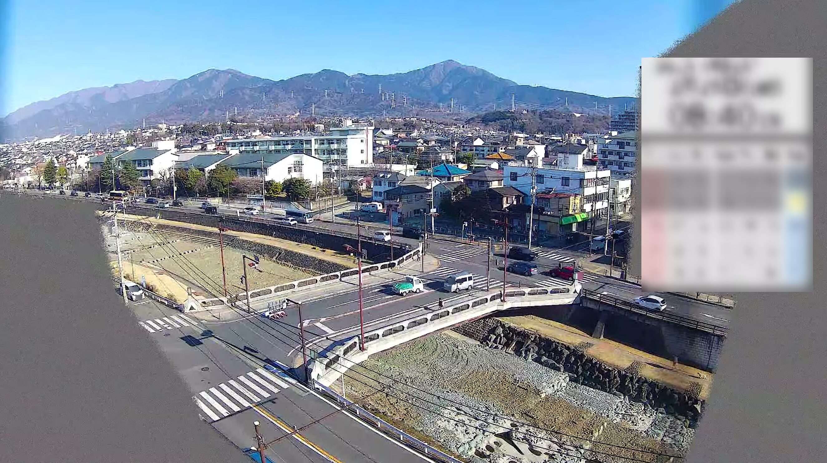 水無川秦野橋ライブカメラ(神奈川県秦野市今川町)