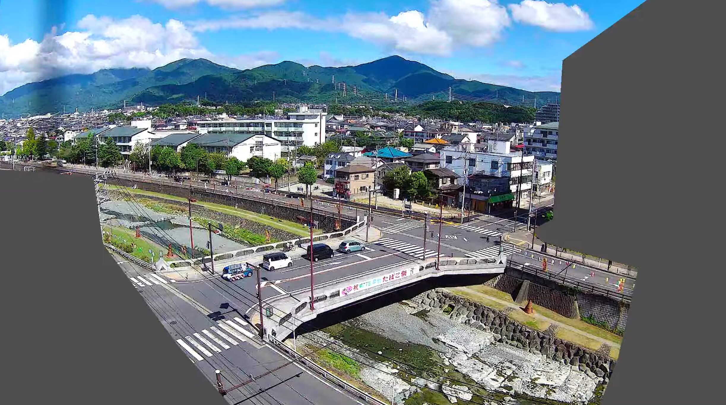 水無川秦野橋ライブカメラ(神奈川県秦野市今川町)