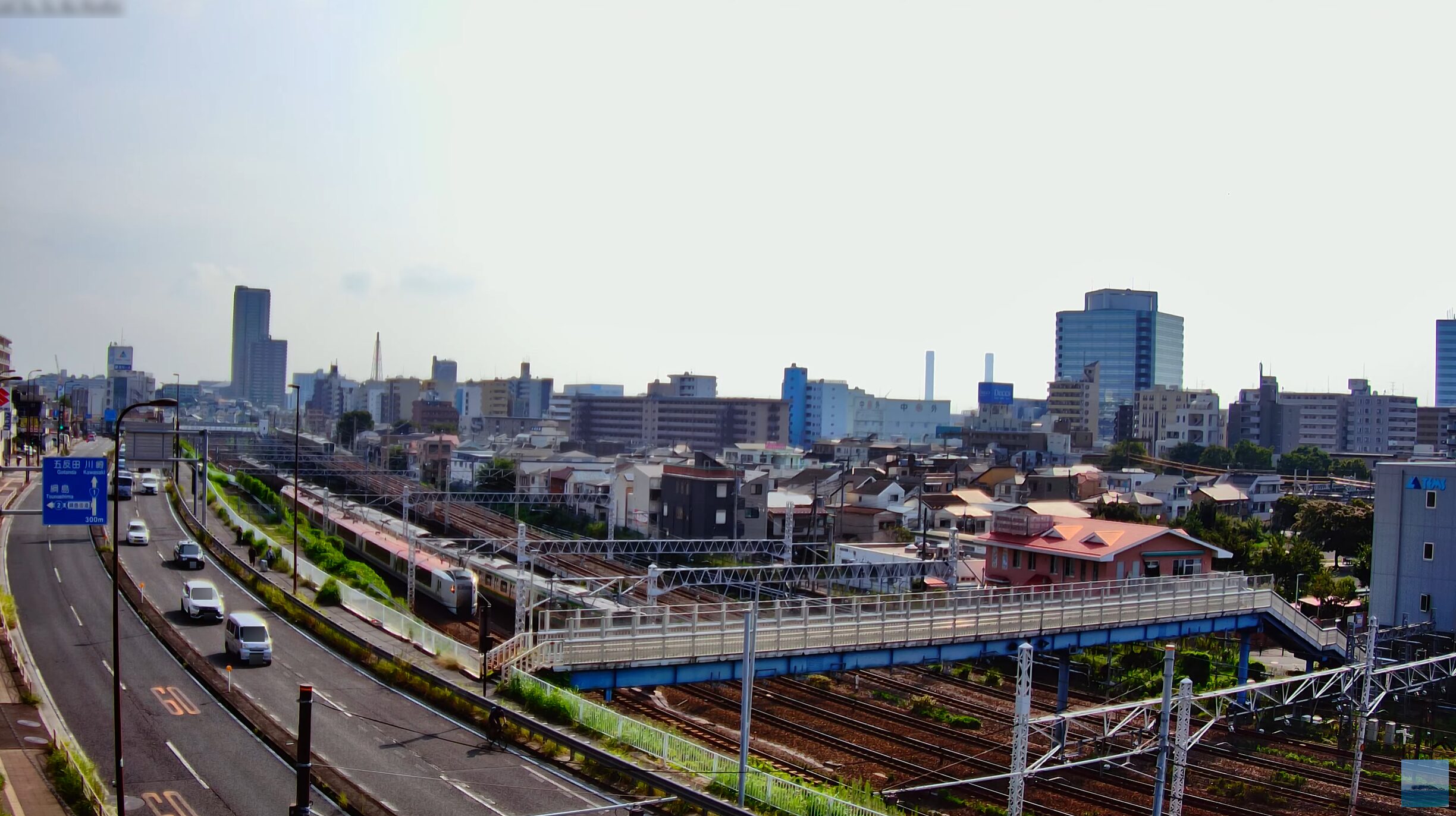 国道1号東神奈川駅付近第2ライブカメラ(神奈川県横浜市神奈川区立町)