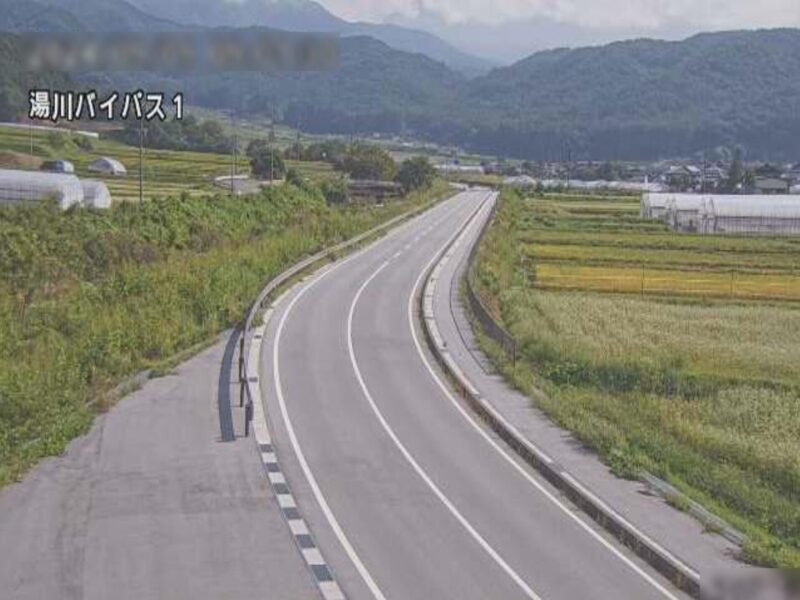 国道142号湯川バイパス第1ライブカメラ(長野県茅野市北山)