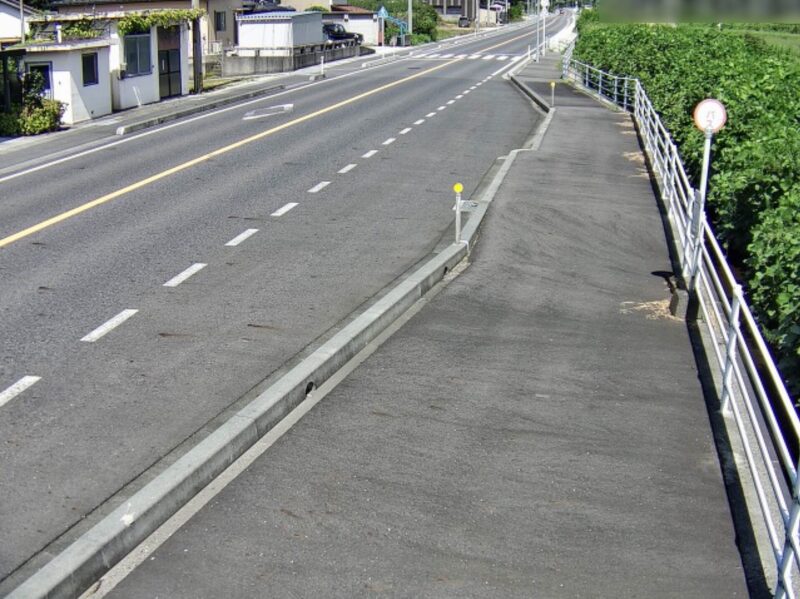 鳥取県道22号倉吉青谷線方地野花ライブカメラ(鳥取県湯梨浜町方地)