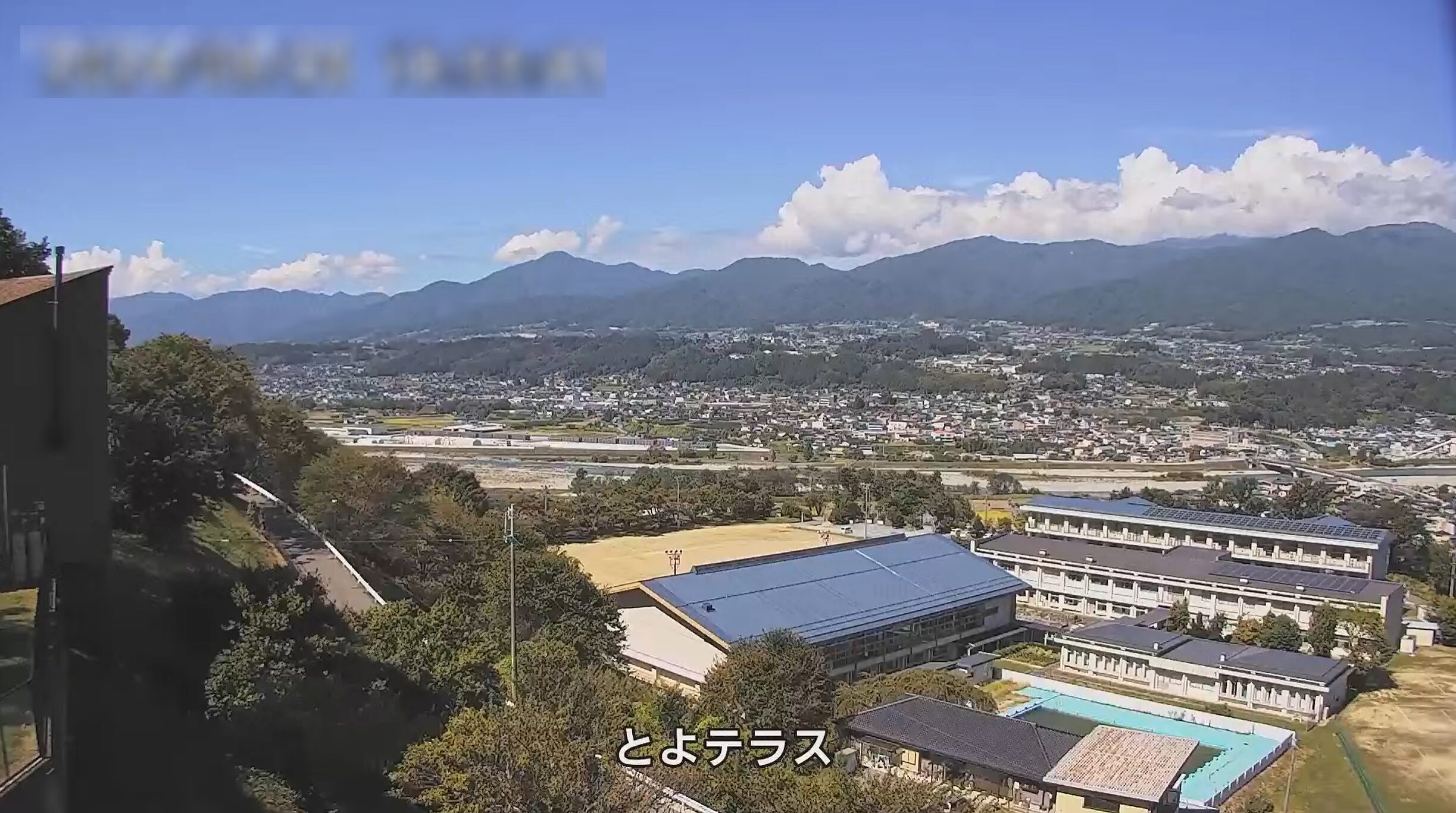 とよテラスライブカメラ(長野県豊丘村神稲)