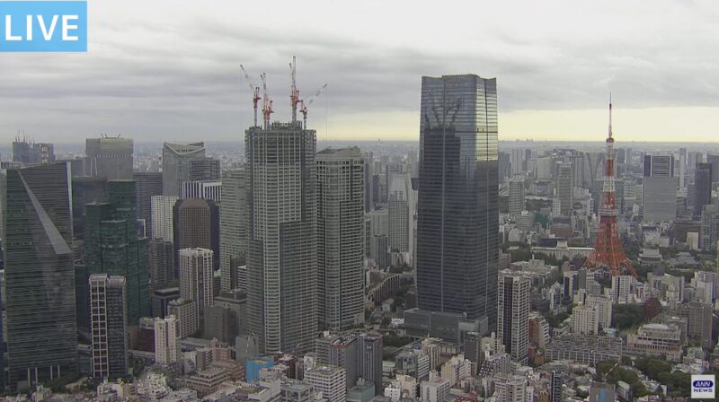 ANN東京タワー周辺ライブカメラ(東京都港区六本木)