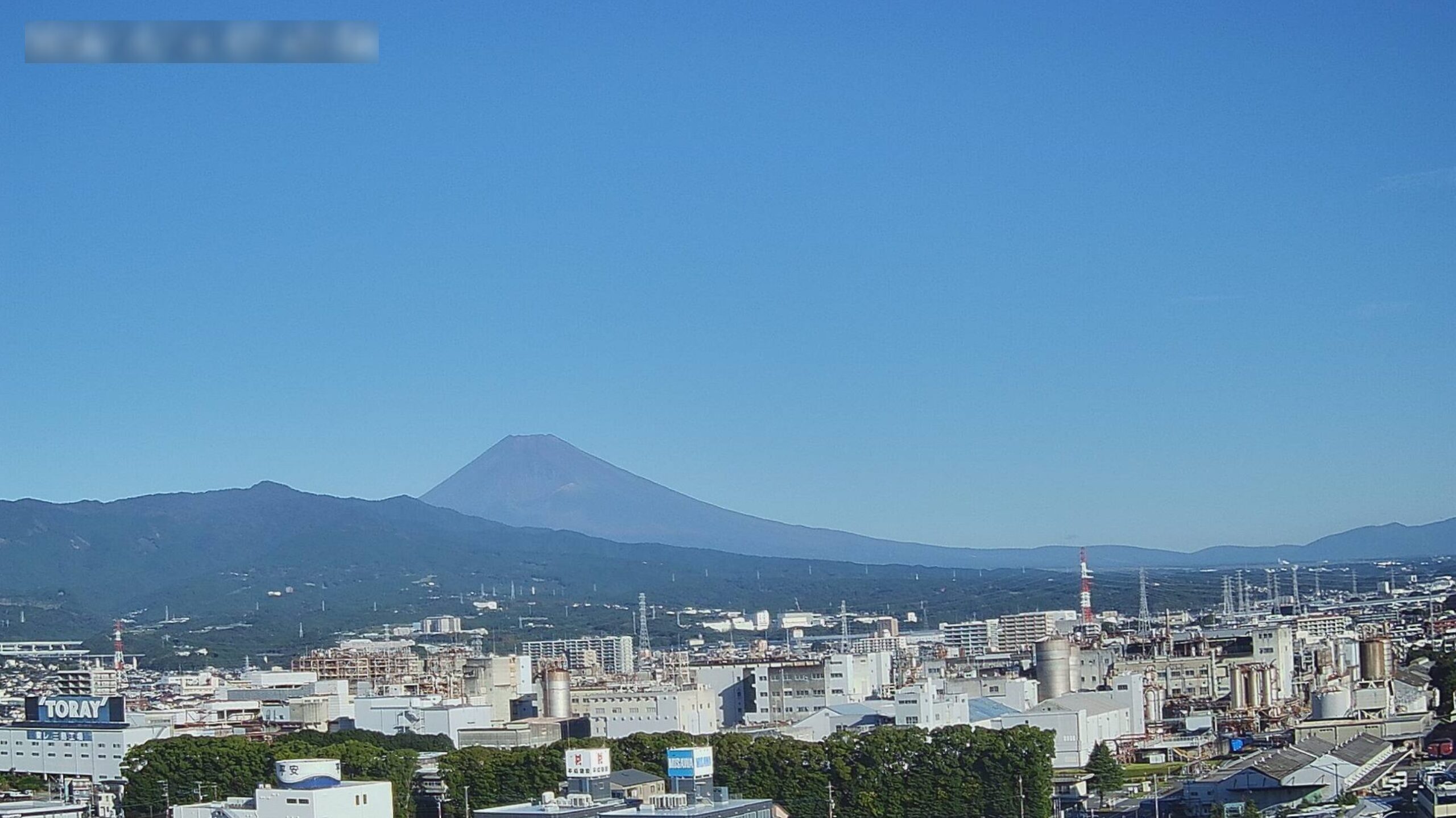 富士山三島東急ホテルライブカメラ(静岡県三島市一番町)