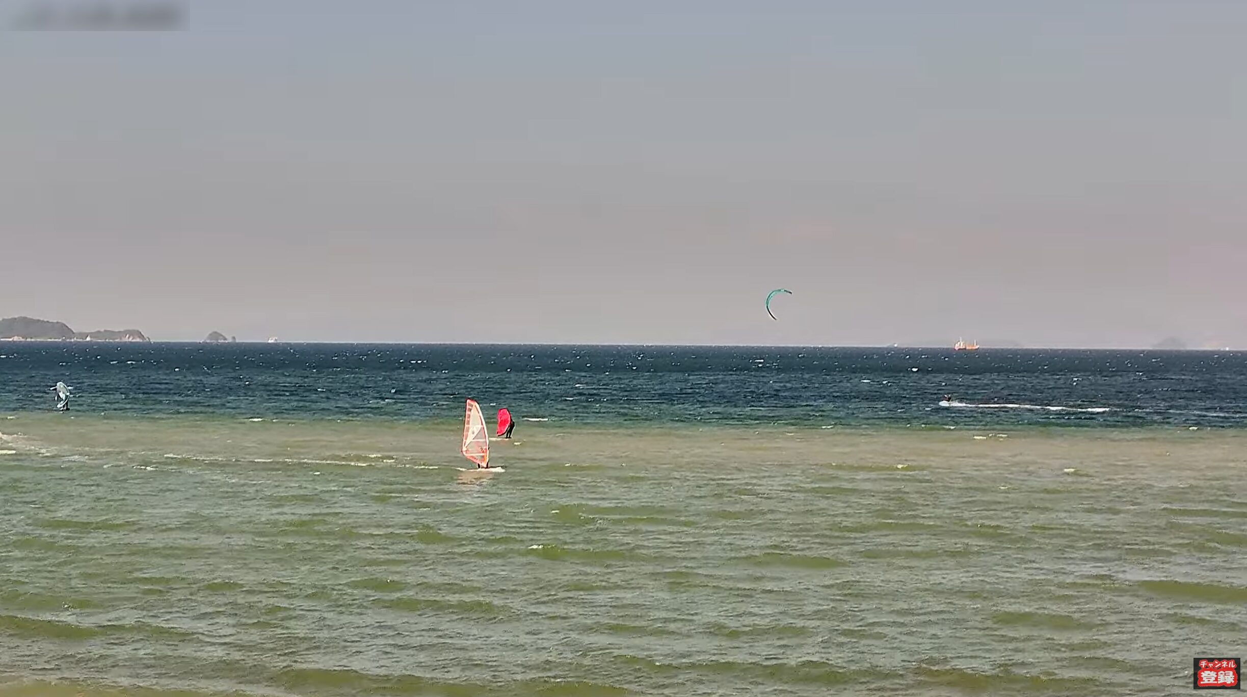 堀江海岸マリンハウス左海面ライブカメラ(愛媛県松山市堀江町)