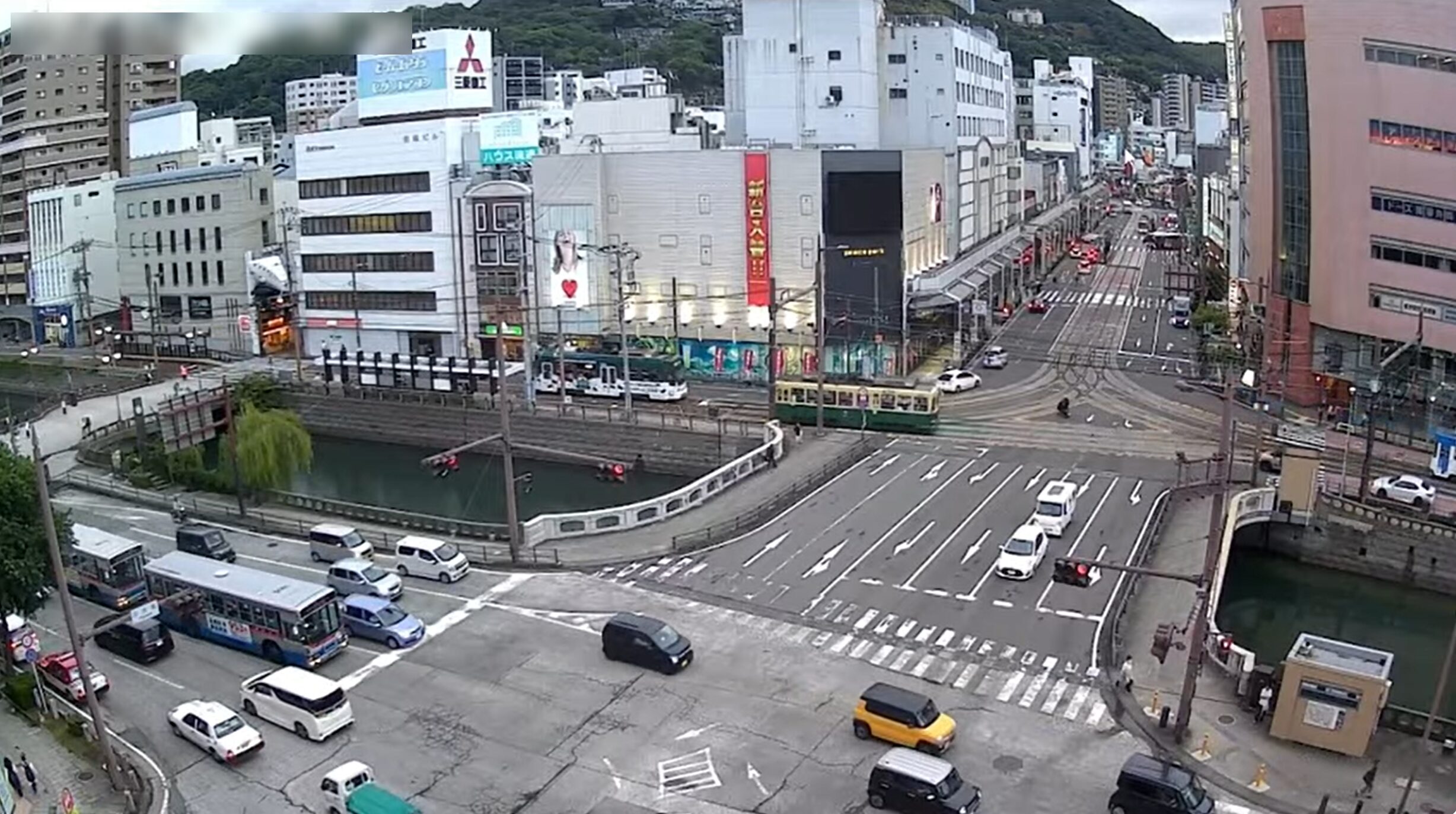 明和ビル中島川中央橋ライブカメラ(長崎県長崎市江戸町)