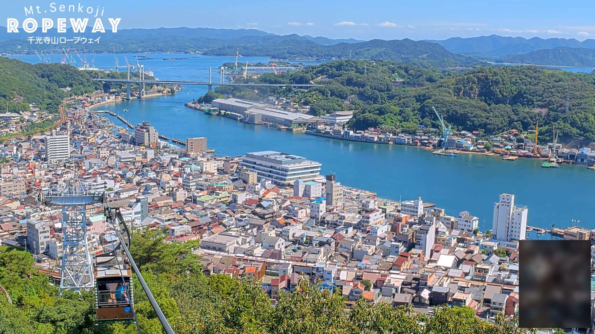 千光寺山ロープウェイライブカメラ(広島県尾道市東土堂町)
