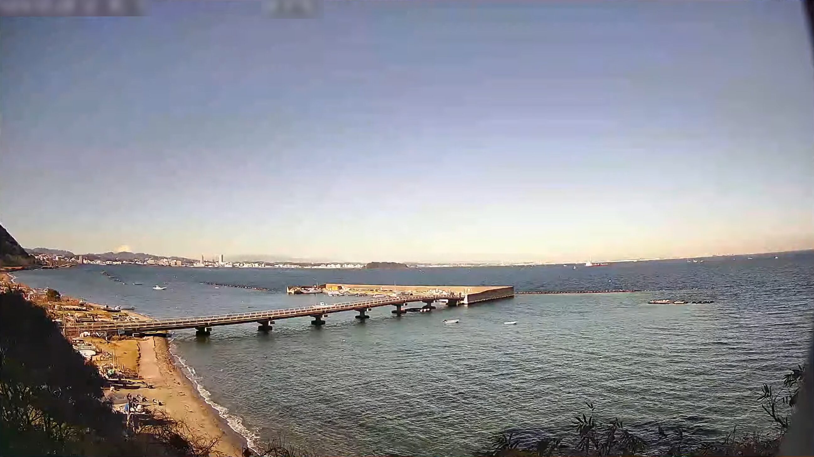 東京湾猿島ライブカメラ(神奈川県横須賀市走水)