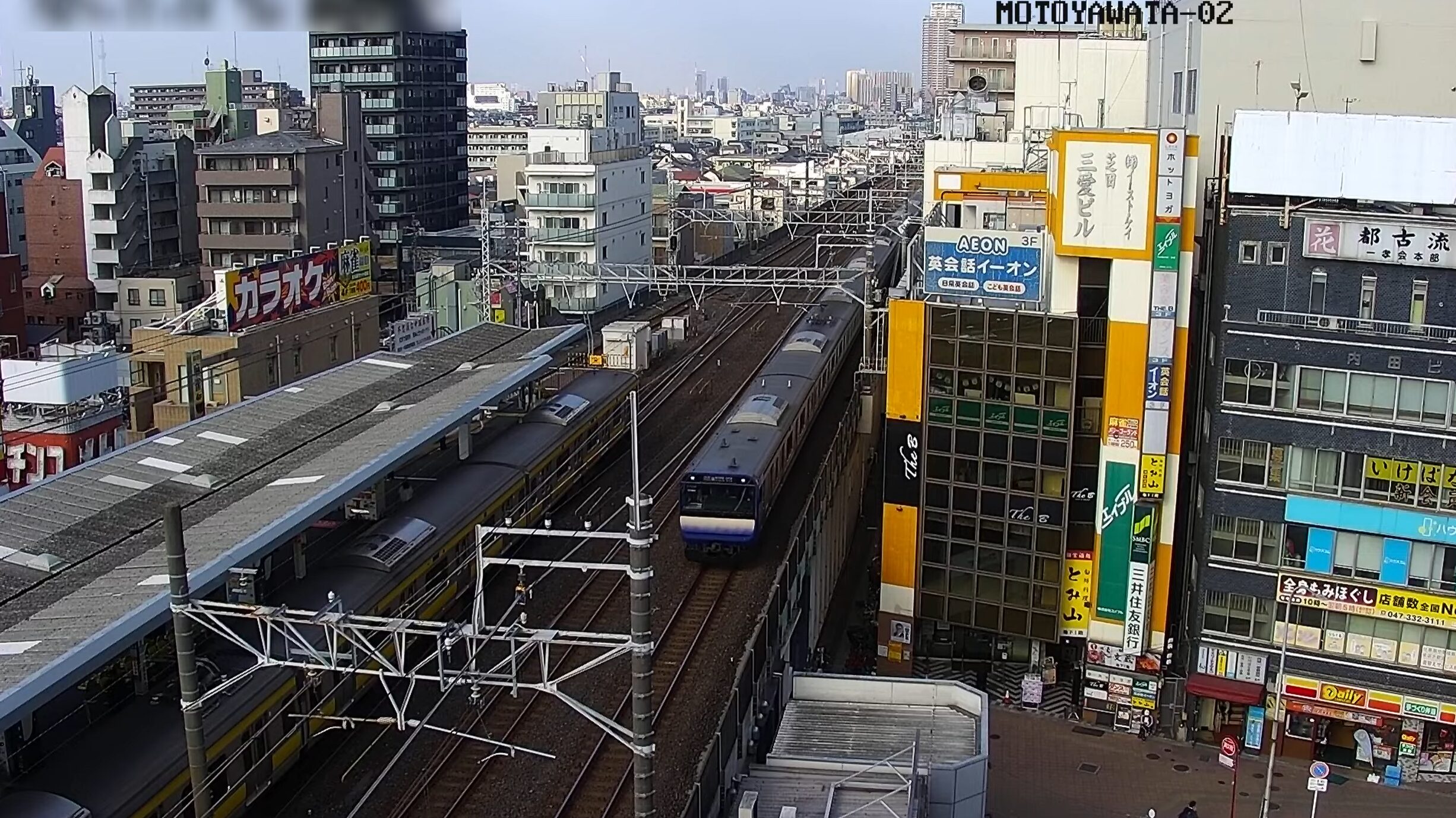 JR本八幡駅北口ライブカメラ(千葉県市川市八幡)