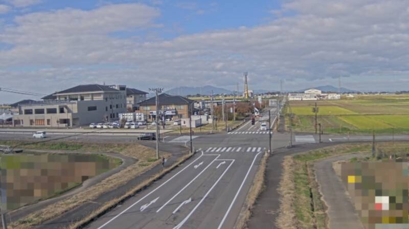 NCT国道403号田上町役場脇交差点ライブカメラ(新潟県田上町原ケ崎新田)