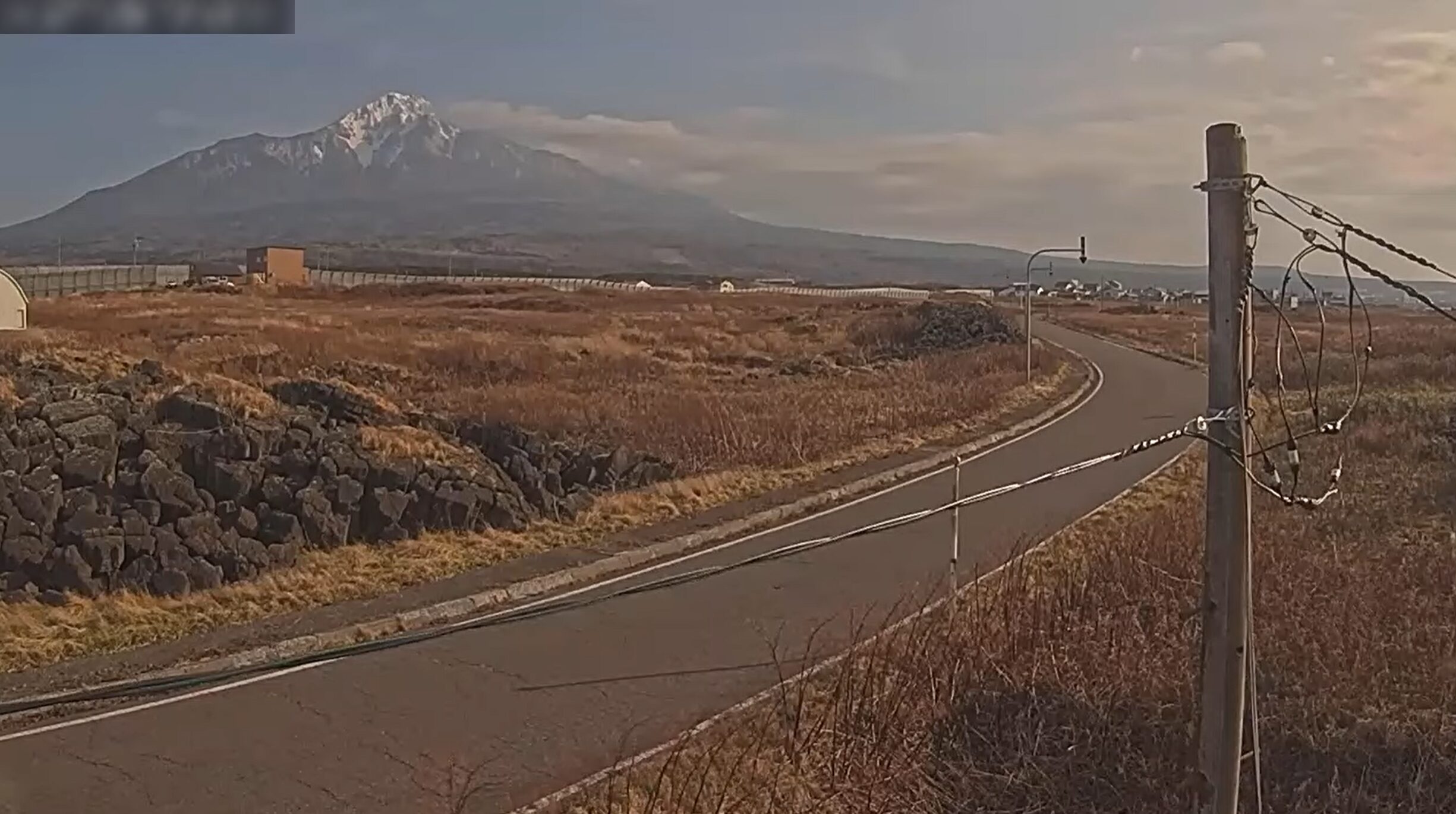 栄浜灯台付近第2ライブカメラ(北海道利尻町沓形)