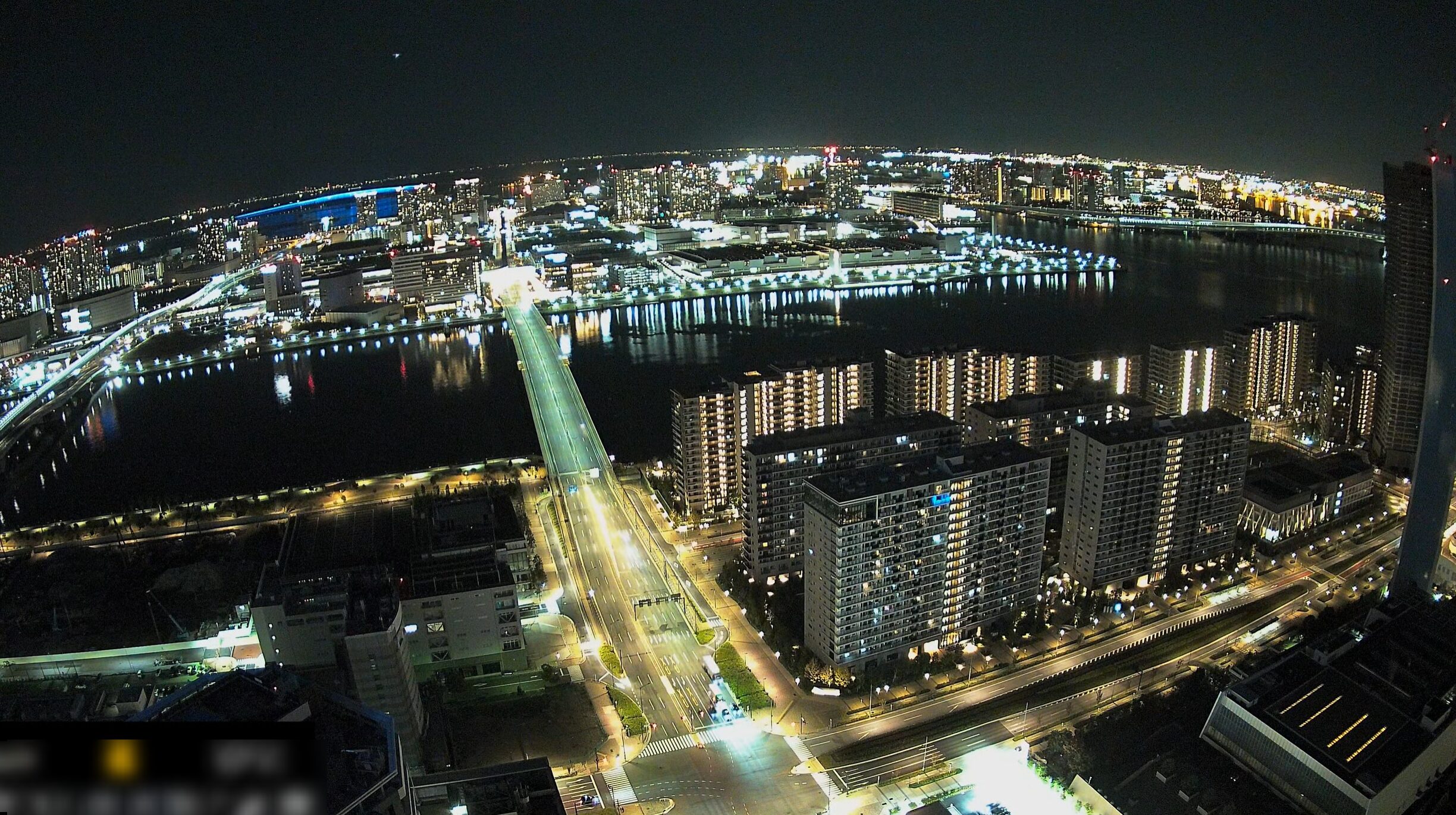 豊洲市場周辺ライブカメラ(東京都中央区勝どき)