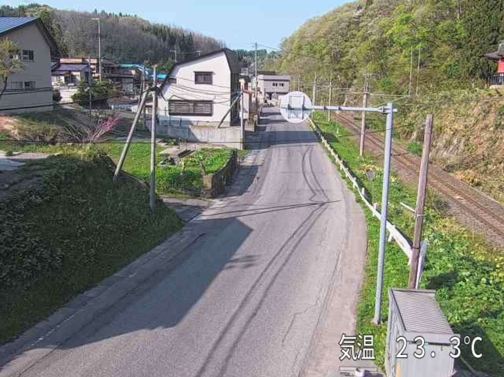青森県道247号鶴ケ坂千刈線鶴ケ坂ライブカメラ(青森県青森市鶴ケ坂)