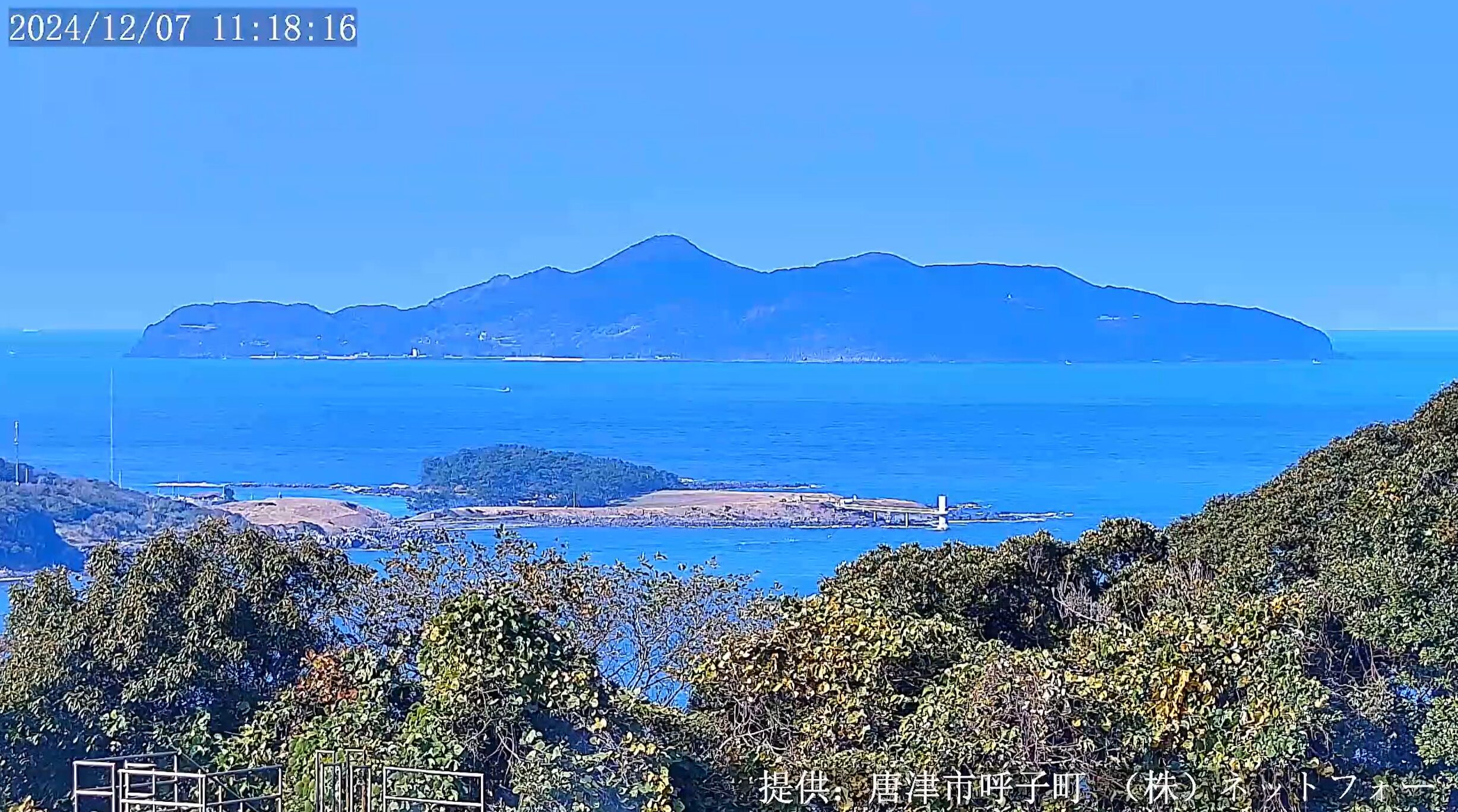 加部島風の見える丘公園ライブカメラ(佐賀県唐津市呼子町加部島)