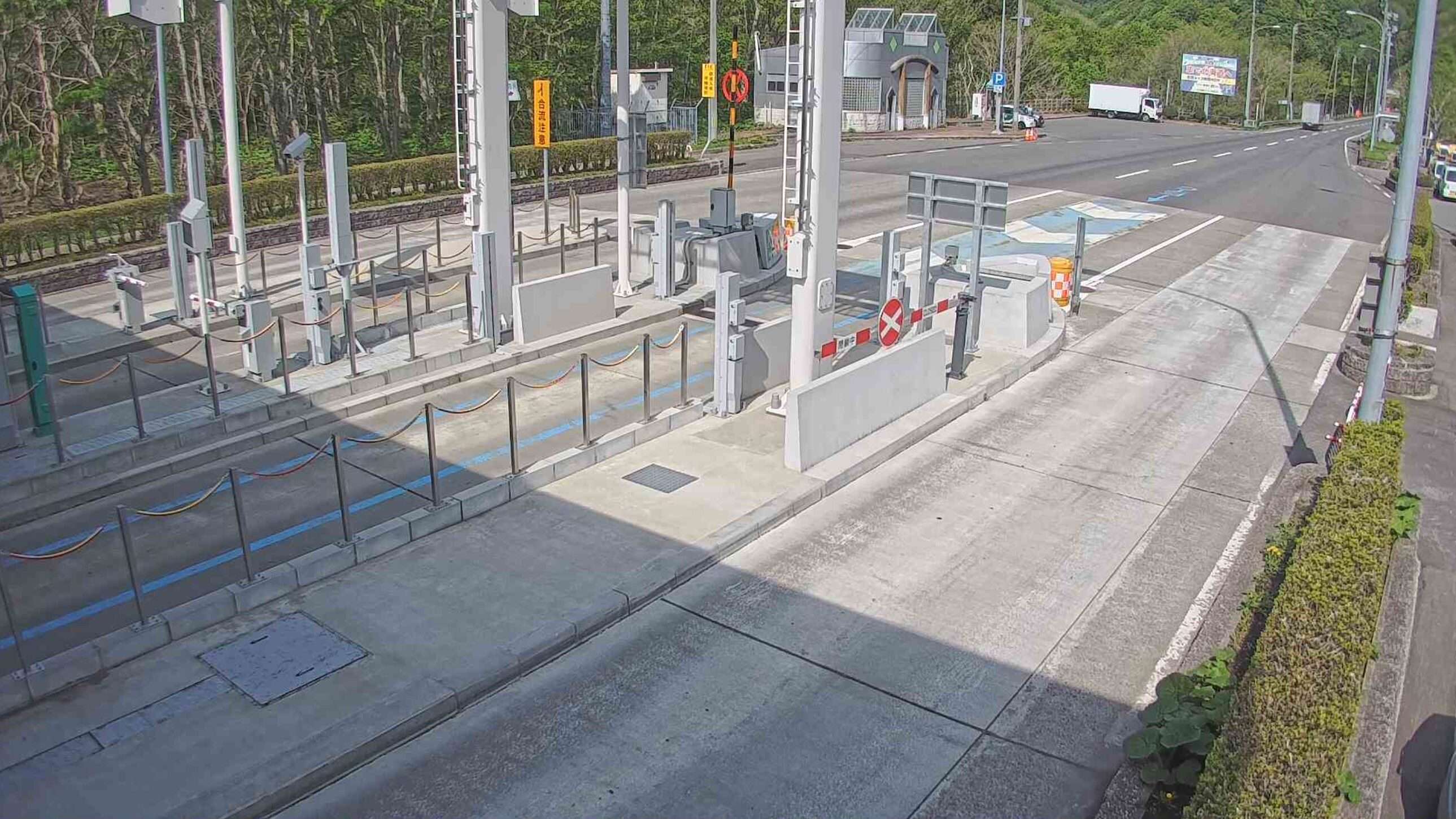 みちのく有料道路料金所青森側ライブカメラ(青森県青森市滝沢)