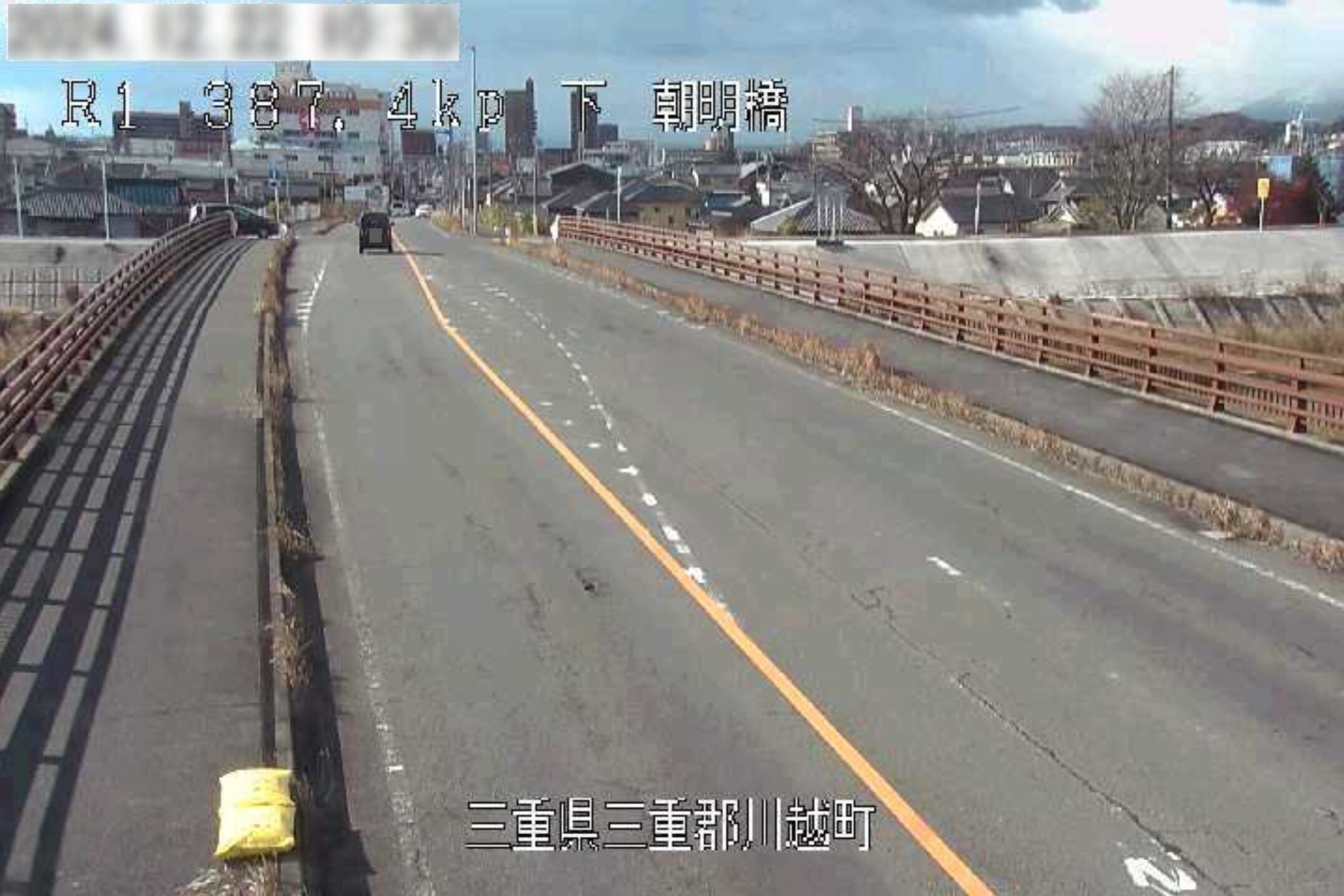 国道1号朝明橋ライブカメラ(三重県川越町豊田一色)