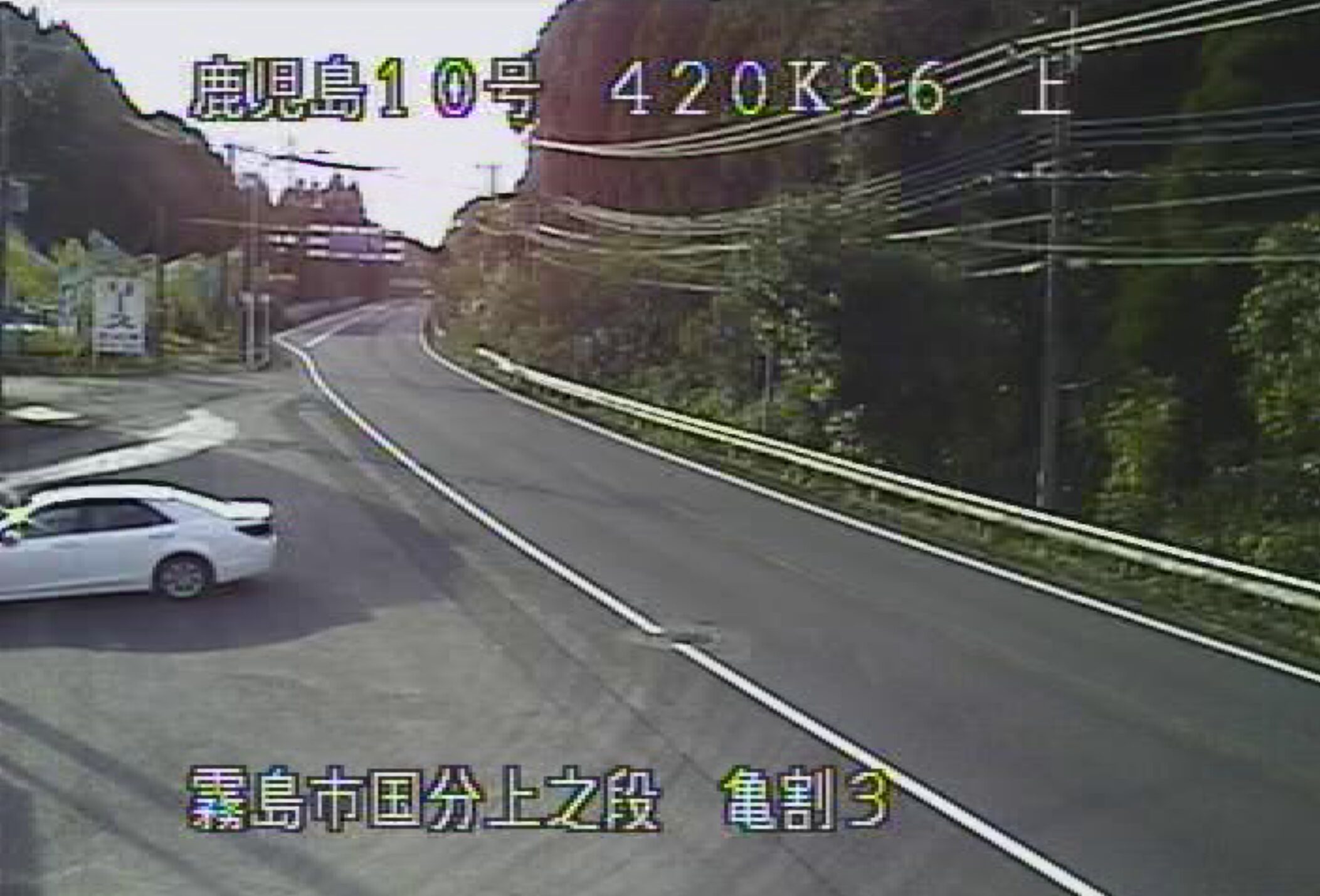 国道10号亀割ライブカメラ(鹿児島県霧島市国分上之段)