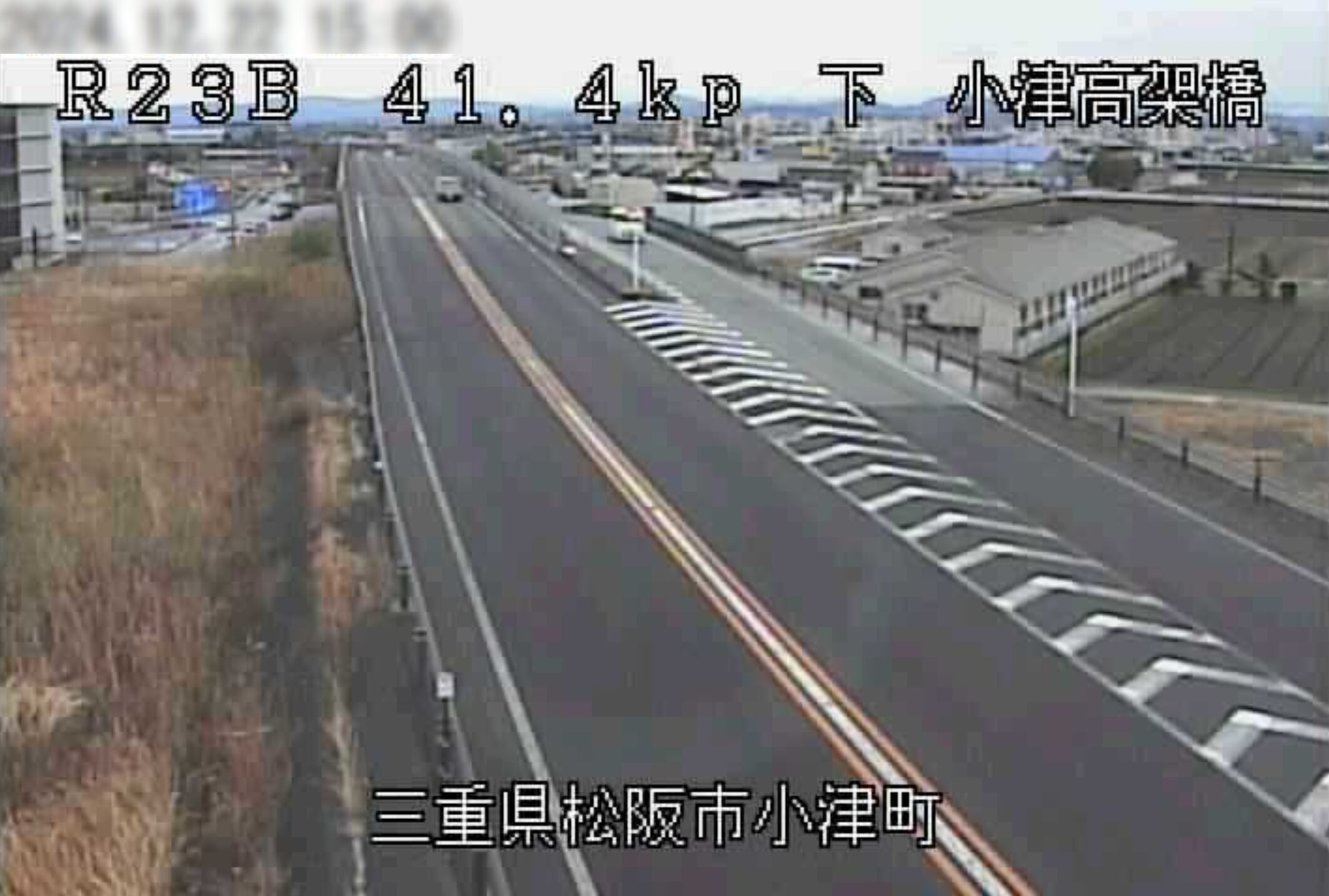 国道23号小津高架橋ライブカメラ(三重県松阪市小津町)