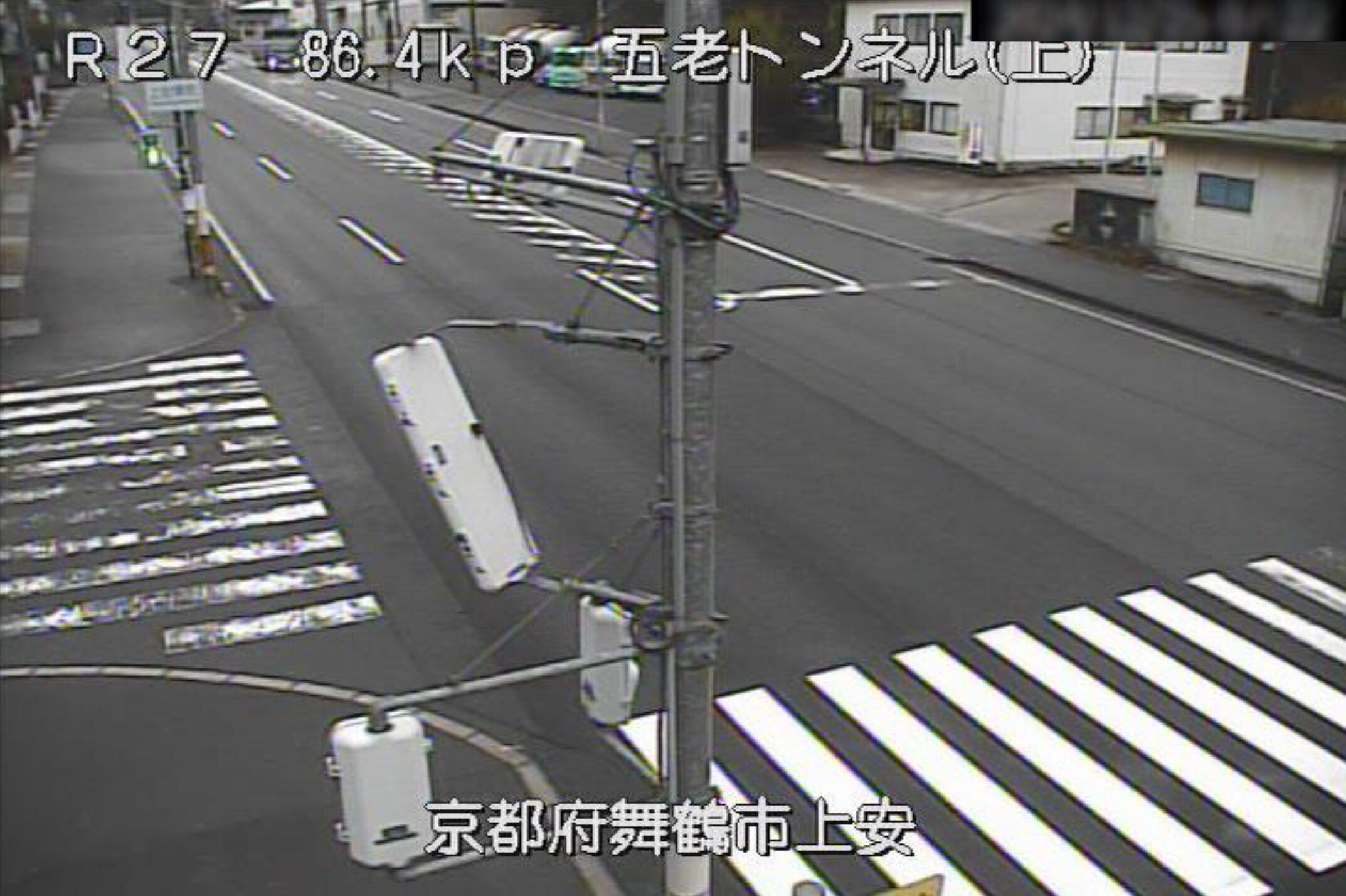 国道27号五老トンネルライブカメラ(京都府舞鶴市上安)