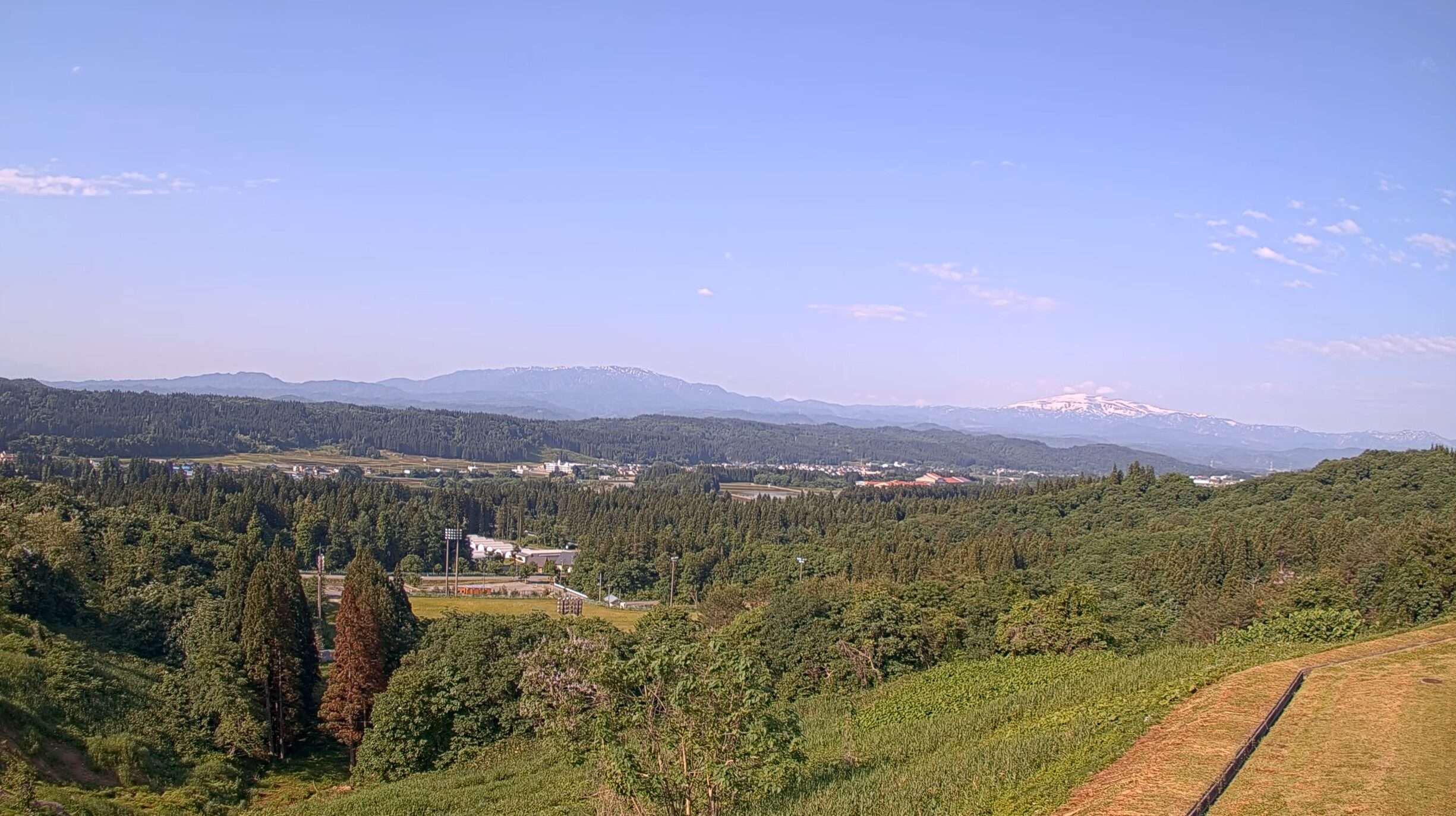 舟形若あゆ温泉ライブカメラ(山形県舟形町長沢)