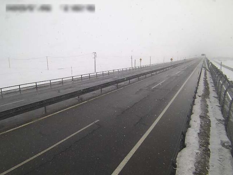 会津縦貫北道路湯川北インターチェンジ第2ライブカメラ(福島県湯川村笈川)