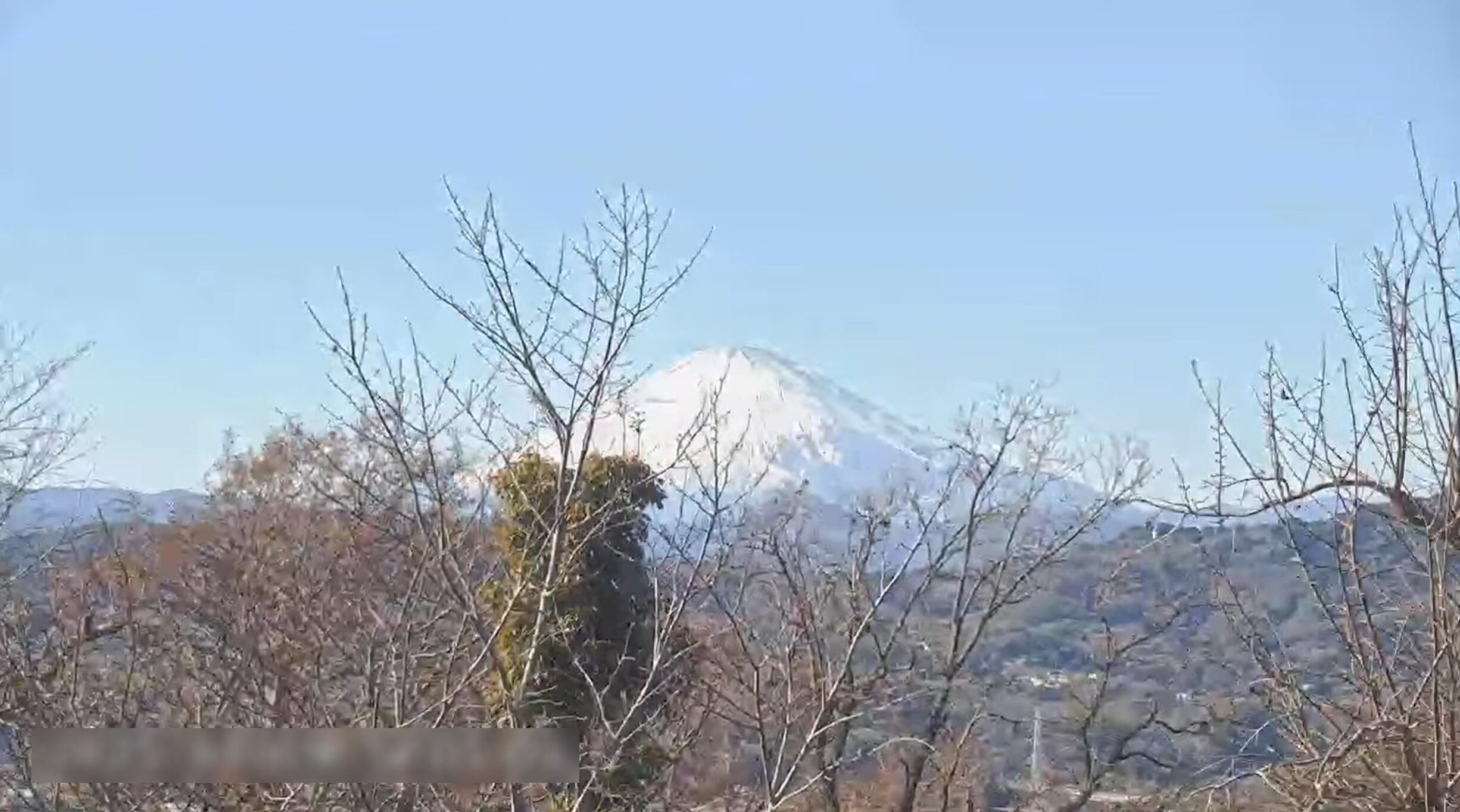 吾妻山山頂ライブカメラ(神奈川県二宮町山西)